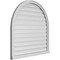 Ekena Millwork Round Top Surface Mount PVC Gable Vent: Functional, w/ 2"W x 2"P Brickmould Sill Frame, 38"W x 38"H GVPRT38X3803SF - alternate 2